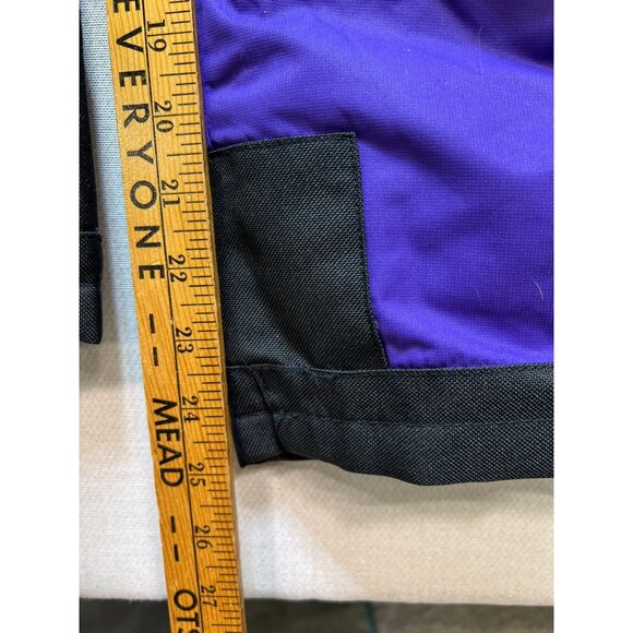 Arctix Kids Limitless Fleece Top Bib Overalls Size Medium Purple Black Zipper - Picture 10 of 12